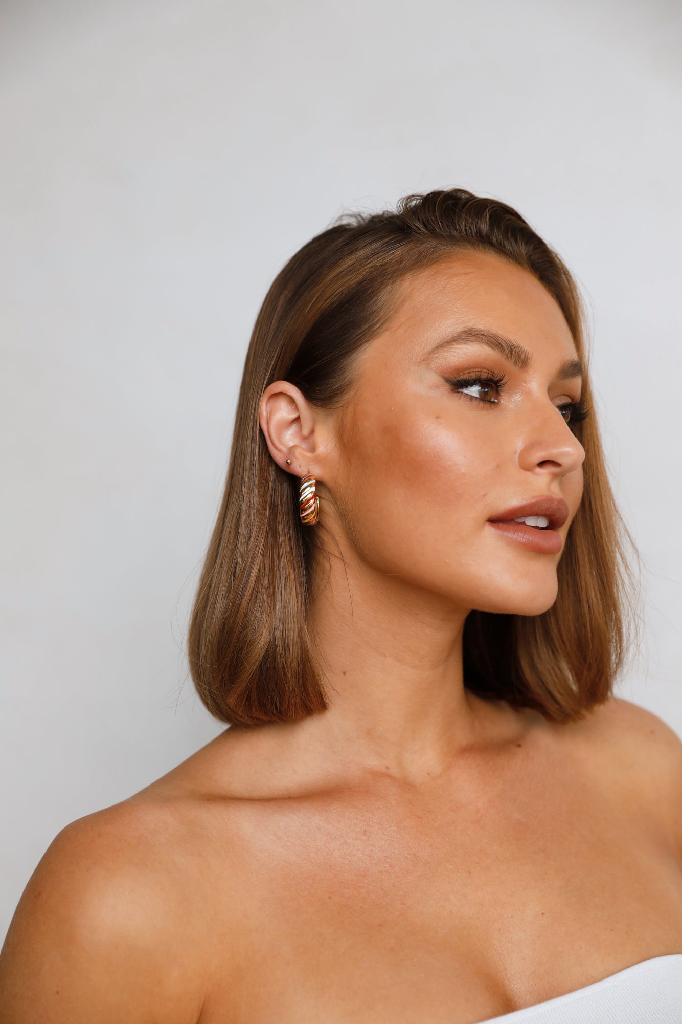 18K Gold Plated Liquorice Dreams Earrings-CALLISTARI