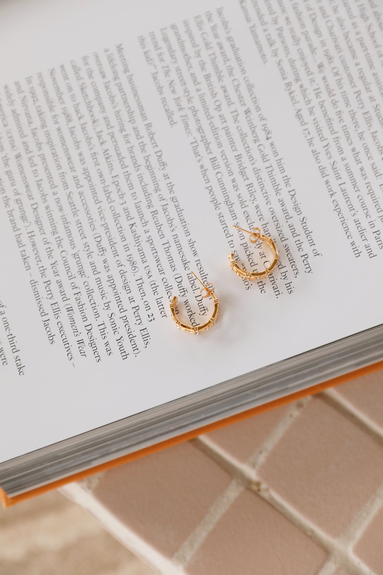 18K Gold Plated Jovial Life Earrings-CALLISTARI