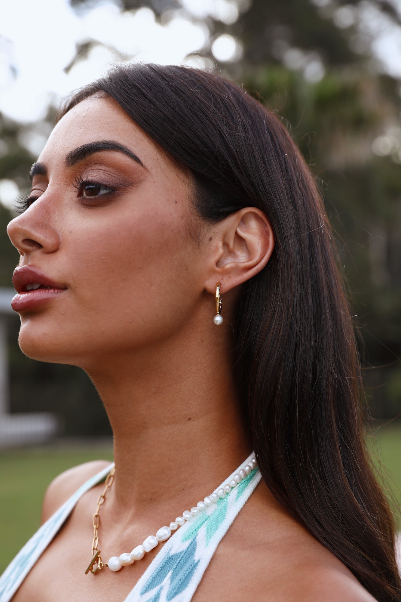 18K Gold Plated Time For Vibes Earrings-CALLISTARI