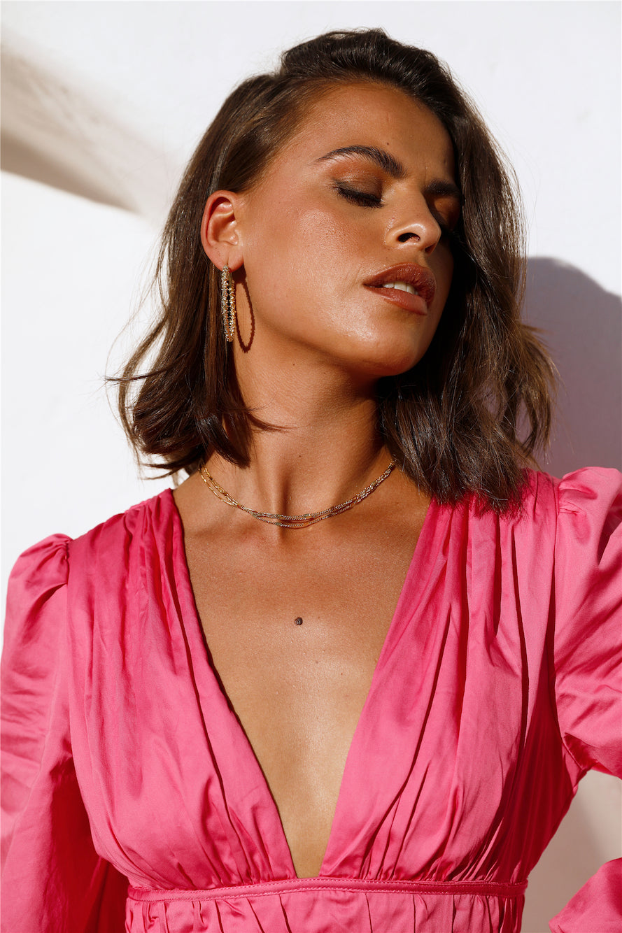 18k Gold Plated Seraphina Necklace Gold-CALLISTARI