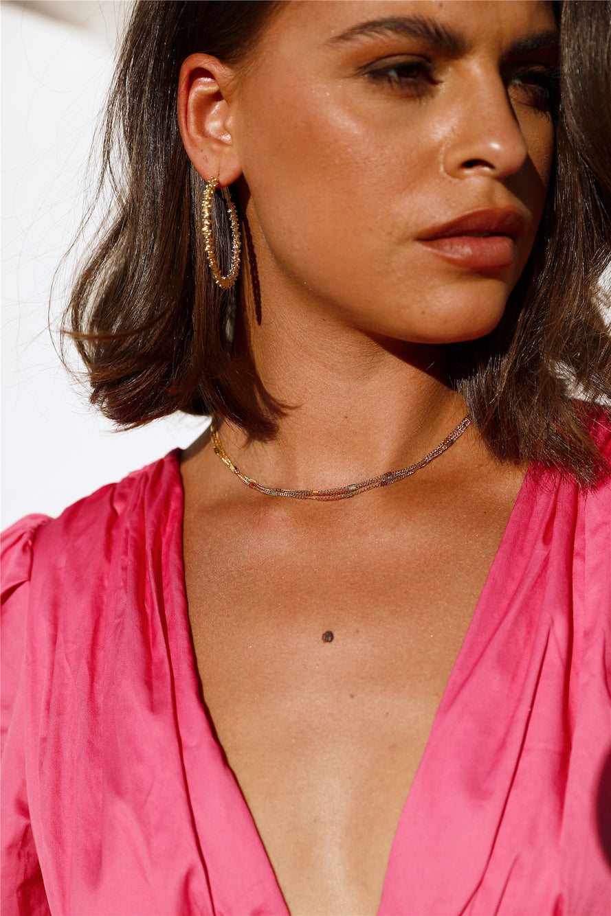 18k Gold Plated Seraphina Necklace Gold-CALLISTARI