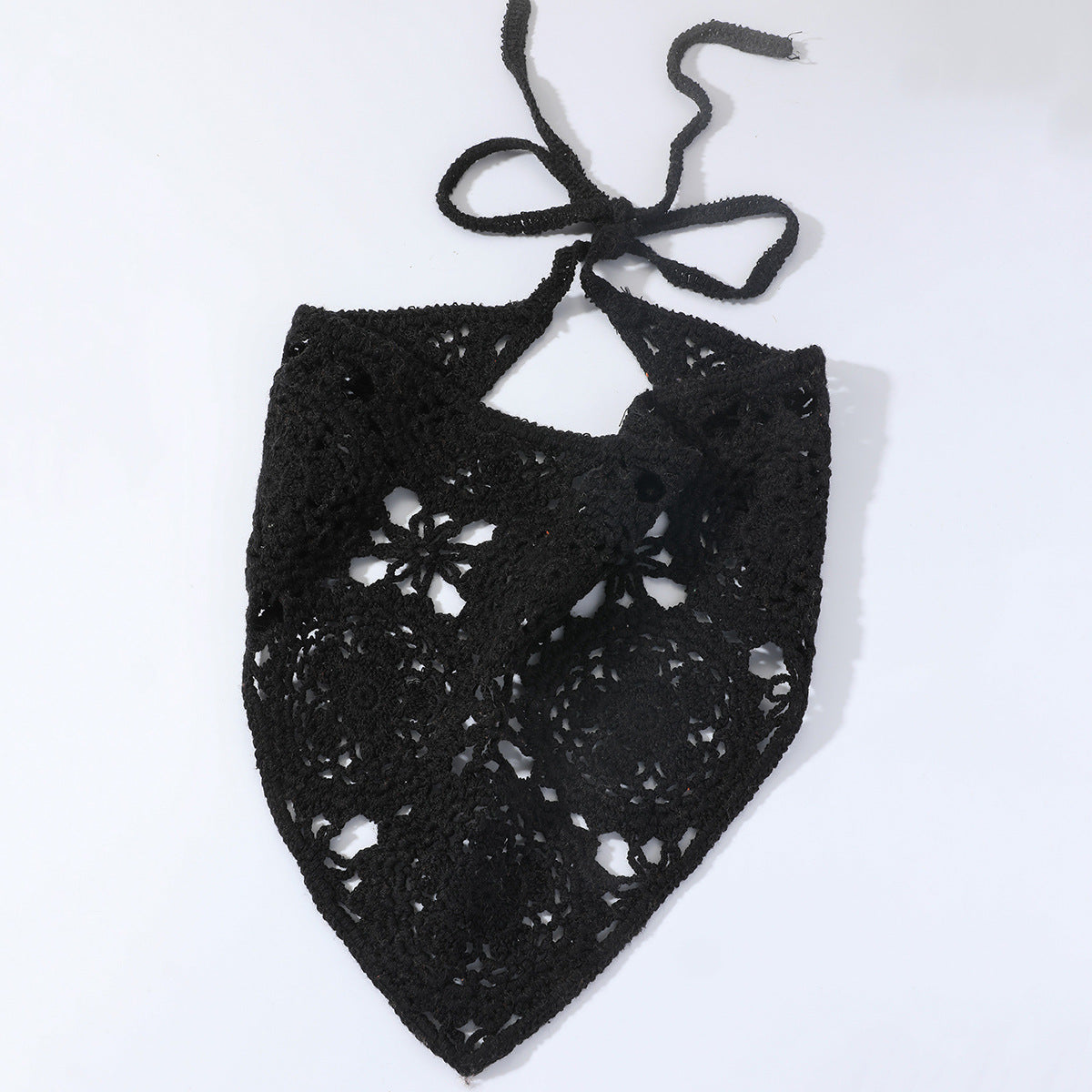 Hand Crochet Lace Bandana-CALLISTARI