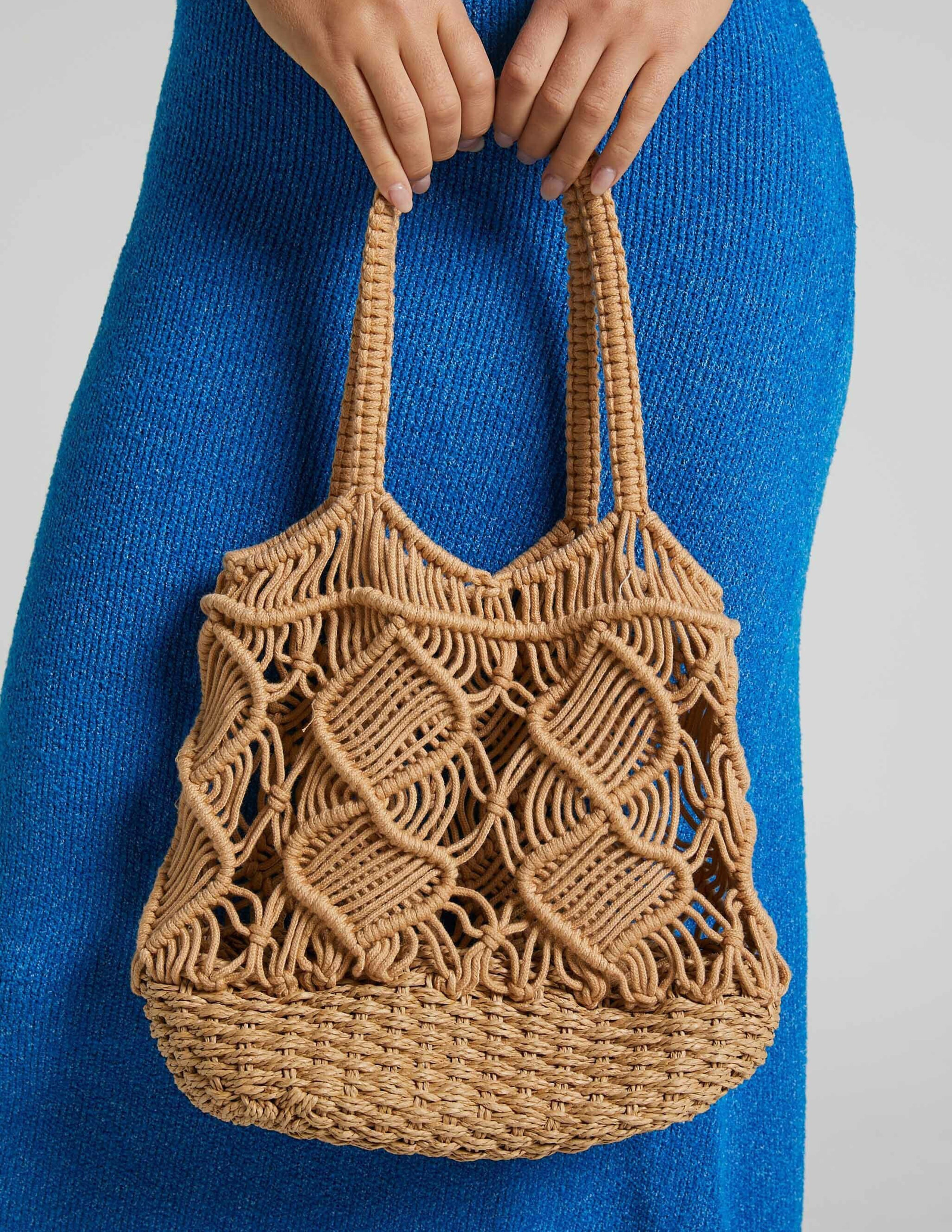 Marion Crochet Tote Bag-CALLISTARI