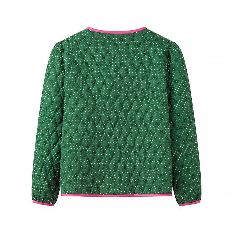 Green Life Pink Bow Jacket-Trafni