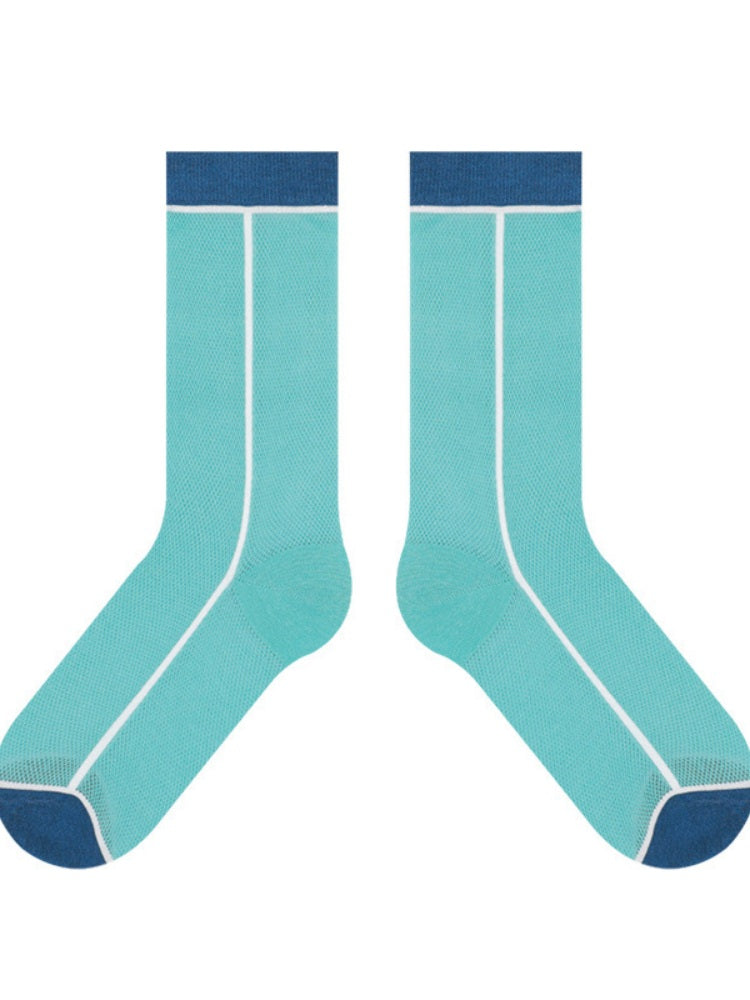 Ultra-Thin Sheer Crystal Glass Silk Socks-CALLISTARI