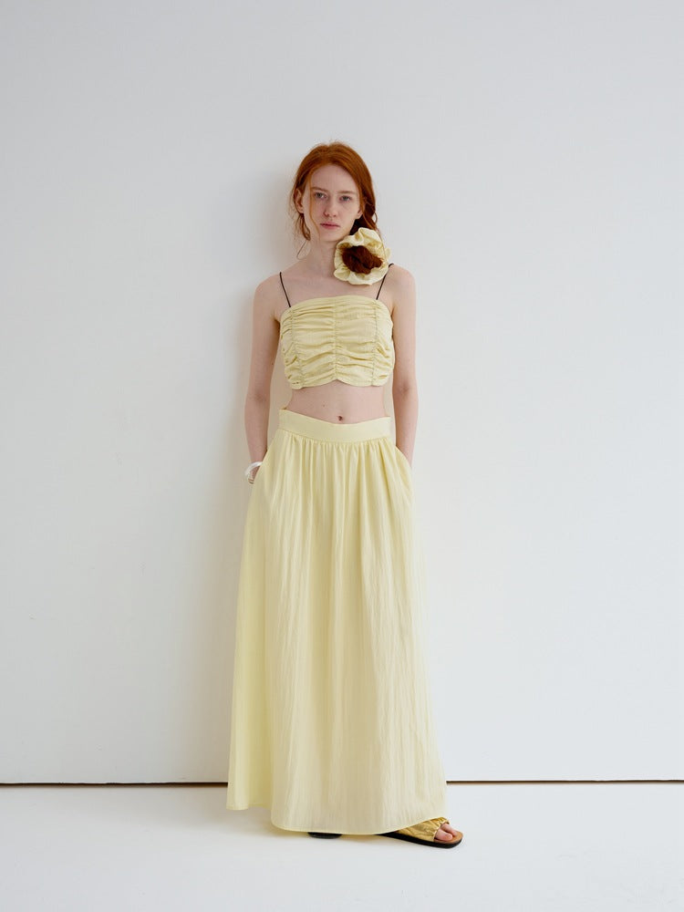 Casual Pleated Skirt-CALLISTARI