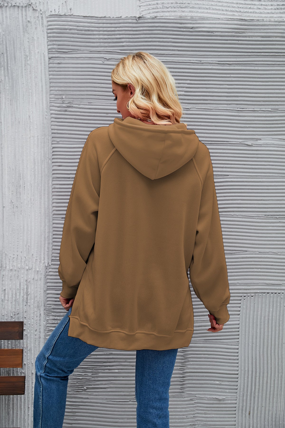 Fashionable Winter Loose Sweater Hoodie-CALLISTARI