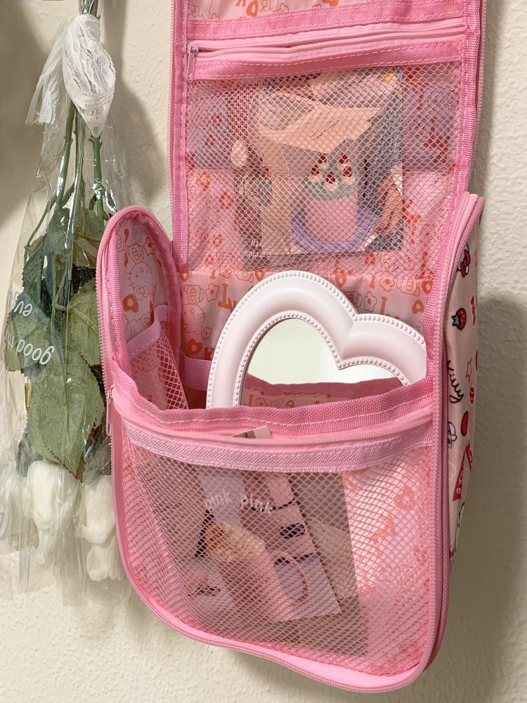 Pink KT Cat Makeup Bag-CALLISTARI