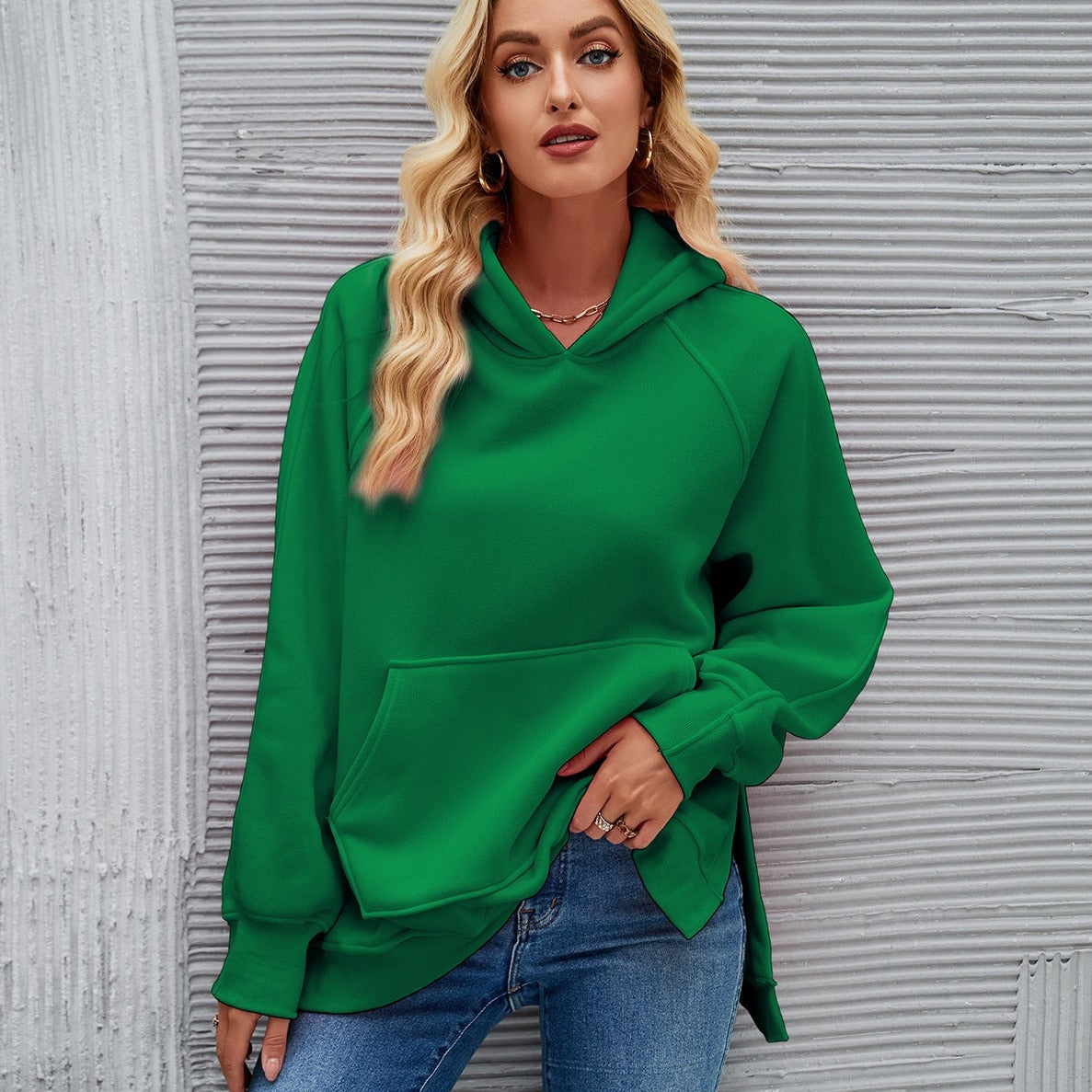 Fashionable Winter Loose Sweater Hoodie-CALLISTARI