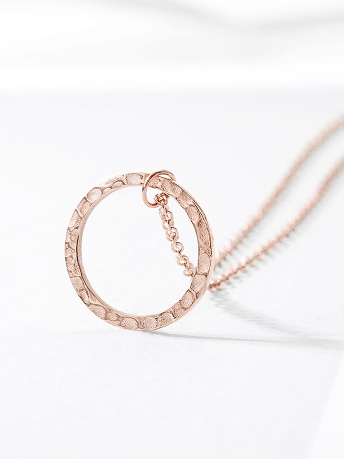 LUXE Organic Open Circle Necklace-CALLISTARI