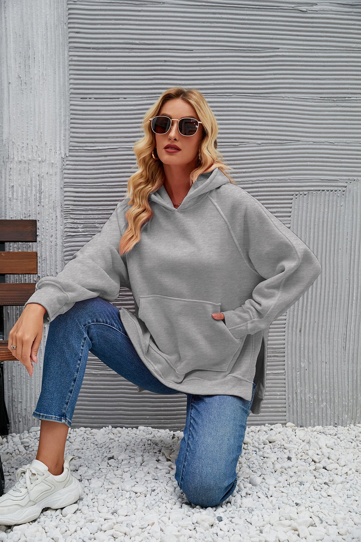 Fashionable Winter Loose Sweater Hoodie-CALLISTARI