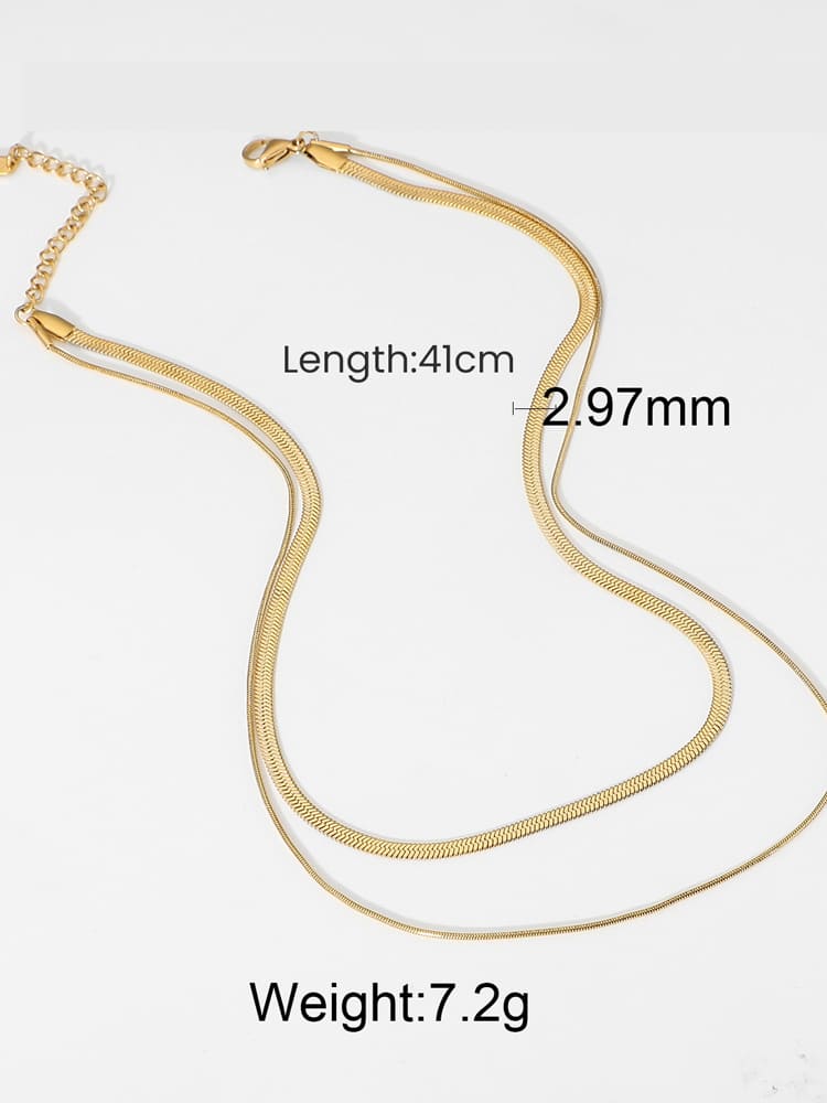 Snake Chain Necklace-CALLISTARI