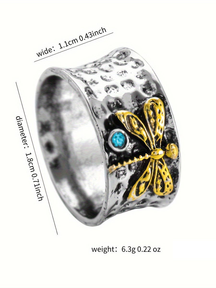 Aquamarine Insect Ring-CALLISTARI