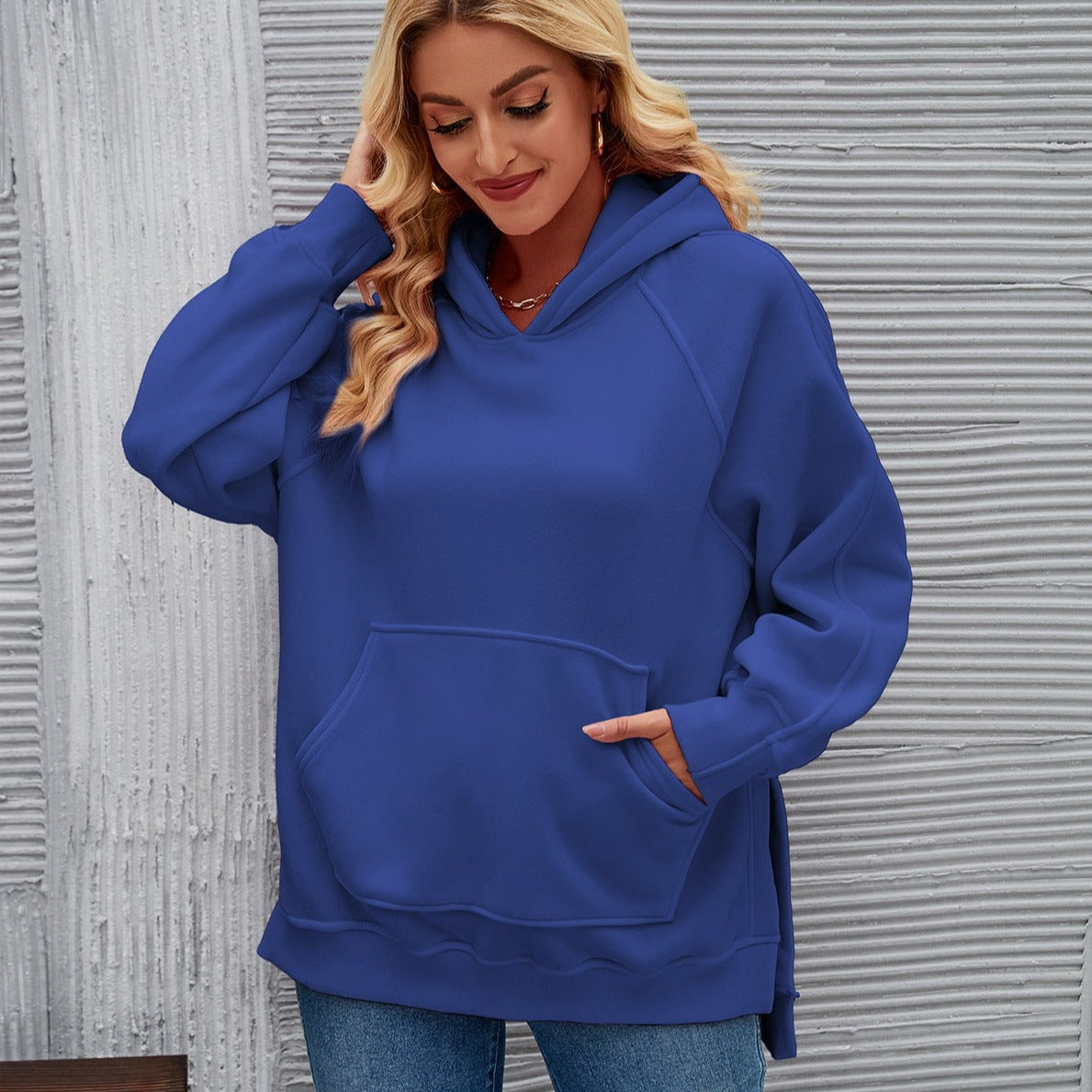 Fashionable Winter Loose Sweater Hoodie-CALLISTARI