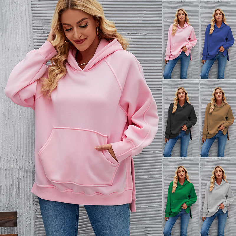 Fashionable Winter Loose Sweater Hoodie-CALLISTARI