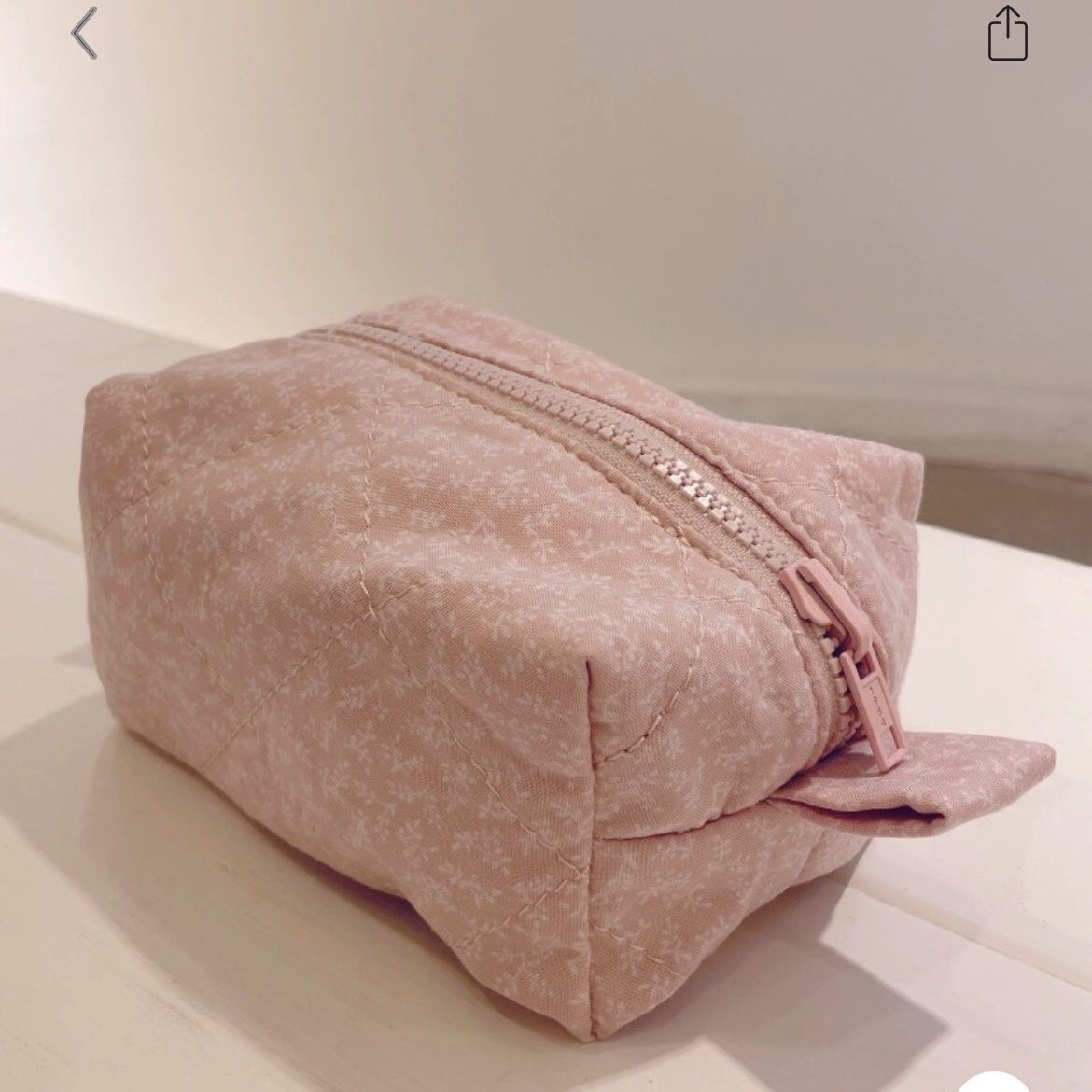 Pink Floral Vanity Pouch-CALLISTARI