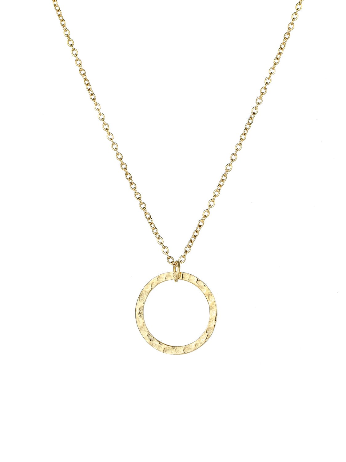 LUXE Organic Open Circle Necklace-CALLISTARI