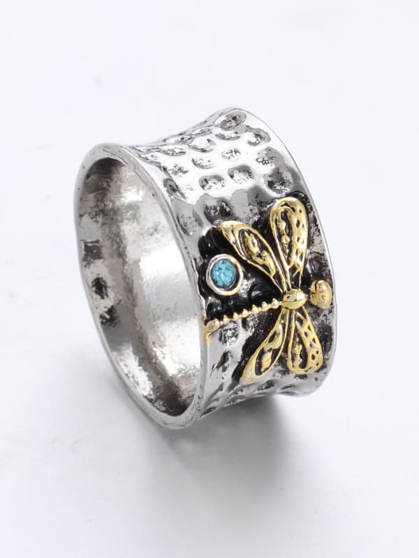 Aquamarine Insect Ring-CALLISTARI