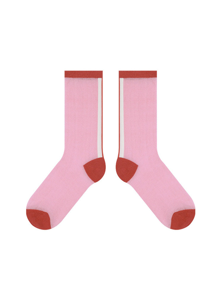 Ultra-Thin Sheer Crystal Glass Silk Socks-CALLISTARI