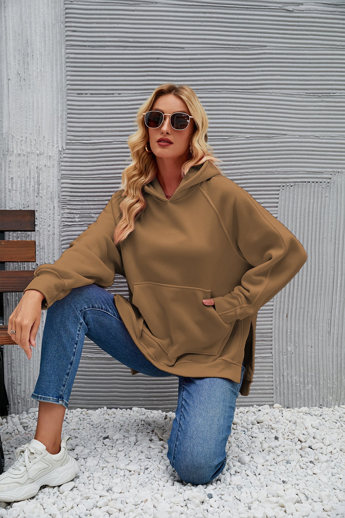 Fashionable Winter Loose Sweater Hoodie-CALLISTARI