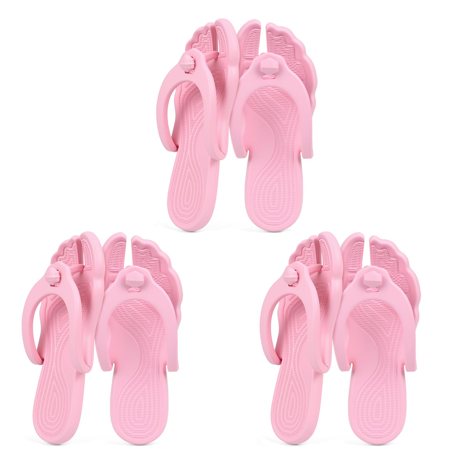 Foldable Travel Flip Flops ✈️ Lightweight Non-Slip Sandals