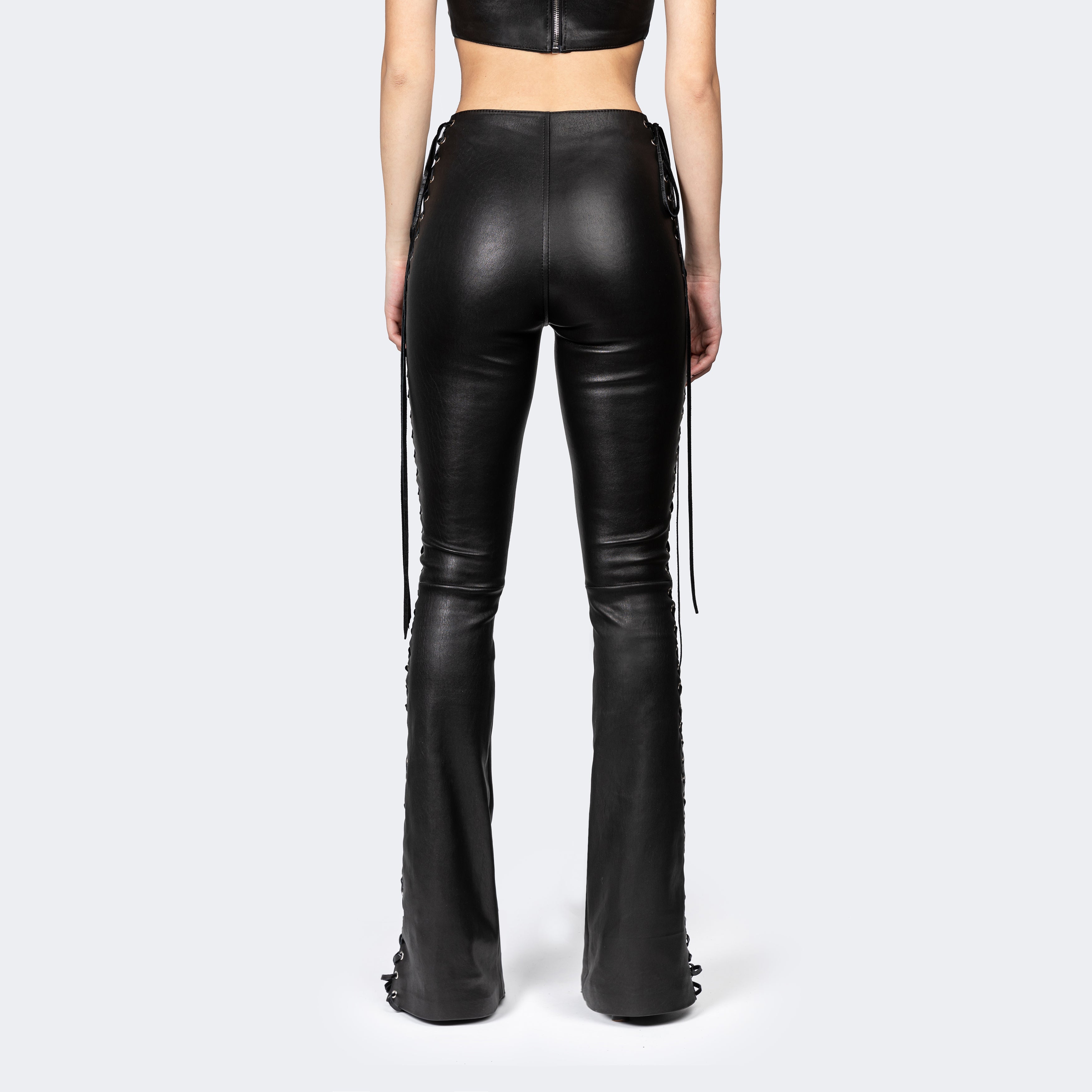 Callistari Premium handmade leather dress/pants/sexy dress-CALLISTARI