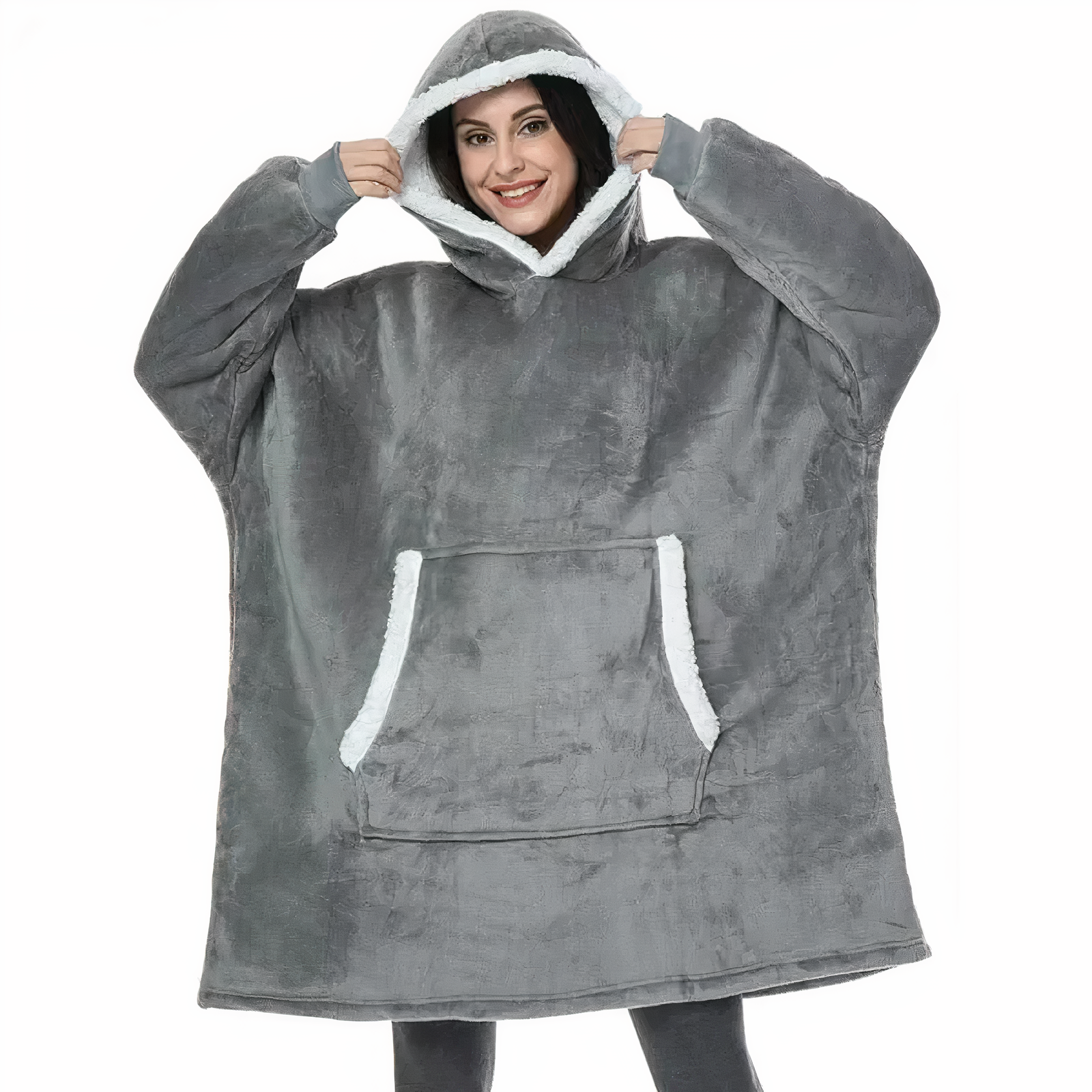 Elisa - Kuschelige Kuscheldecke Hoodie-CALLISTARI