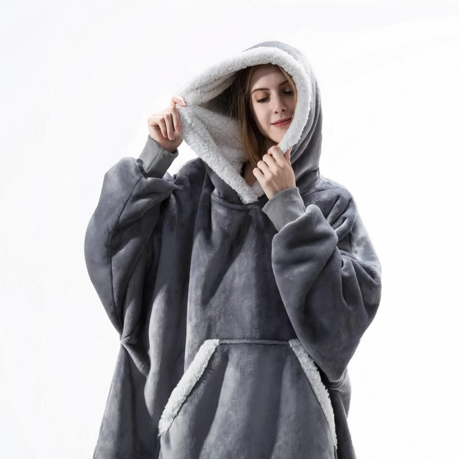 Elisa - Kuschelige Kuscheldecke Hoodie-CALLISTARI