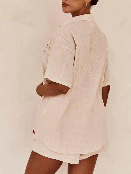 Loose Elasticated Shorts-Set-CALLISTARI