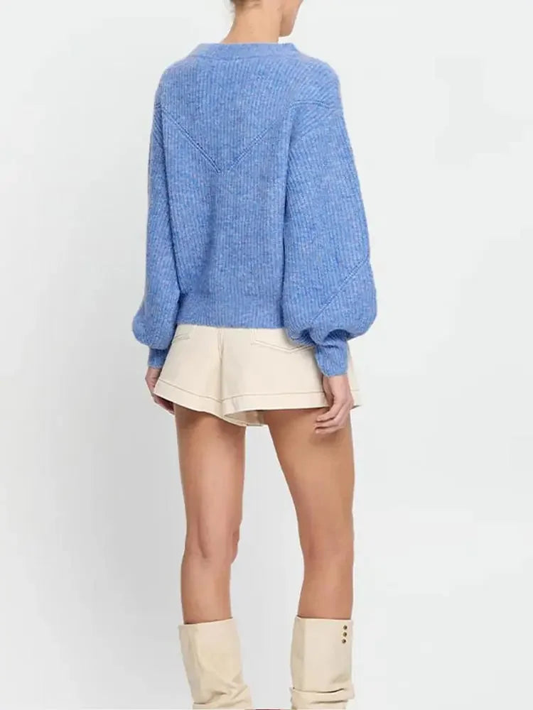 Chic oversized sweater