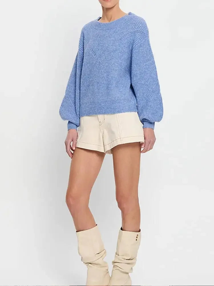 Chic oversized sweater