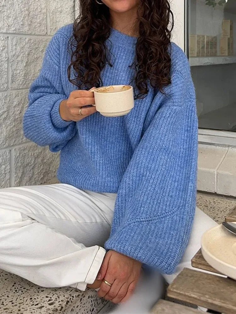 Chic oversized sweater