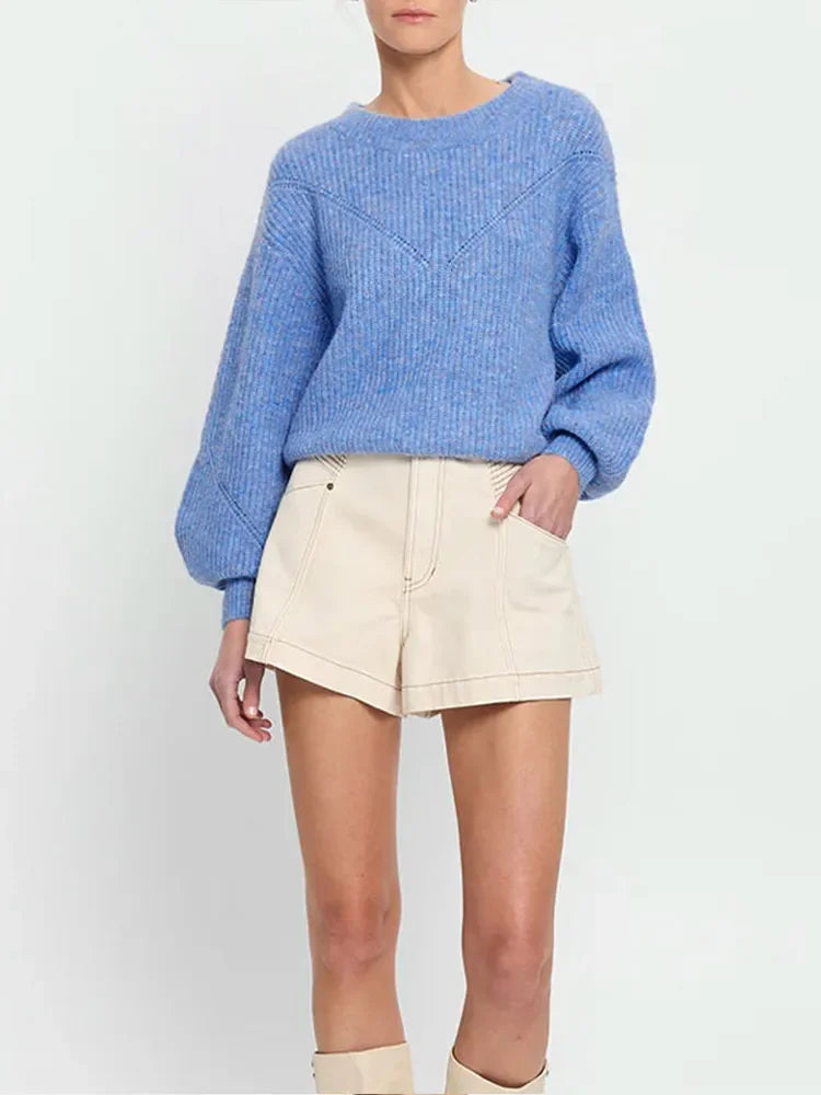 Chic oversized sweater