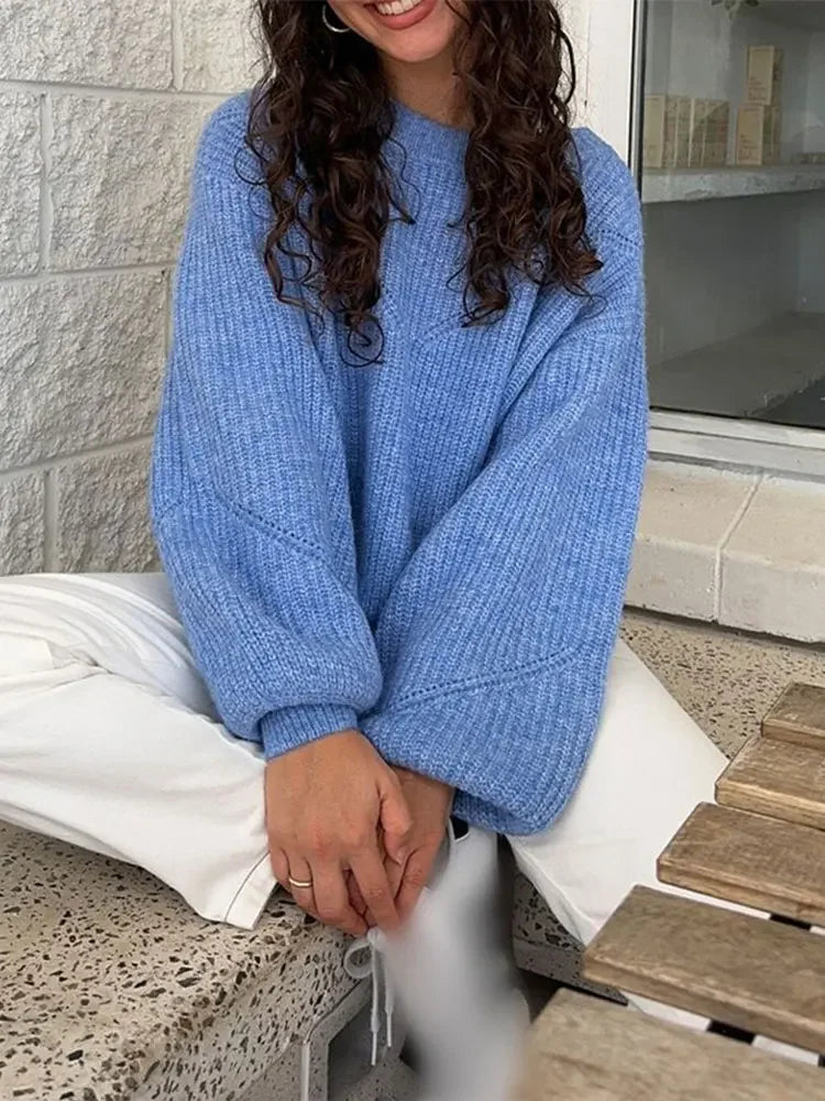 Chic oversized sweater