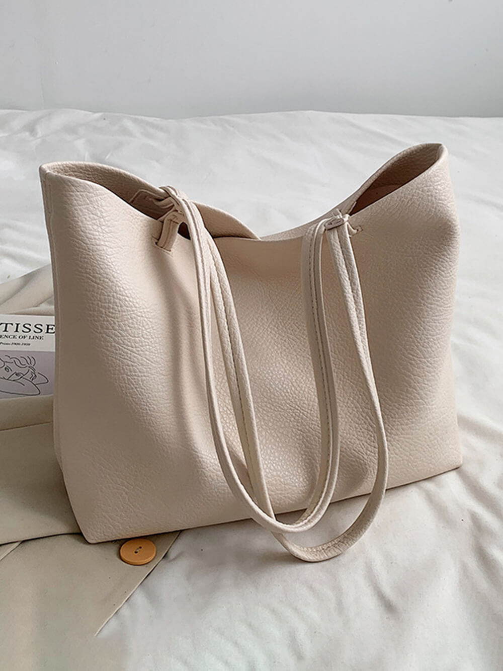 Soft-Leather Tote-CALLISTARI