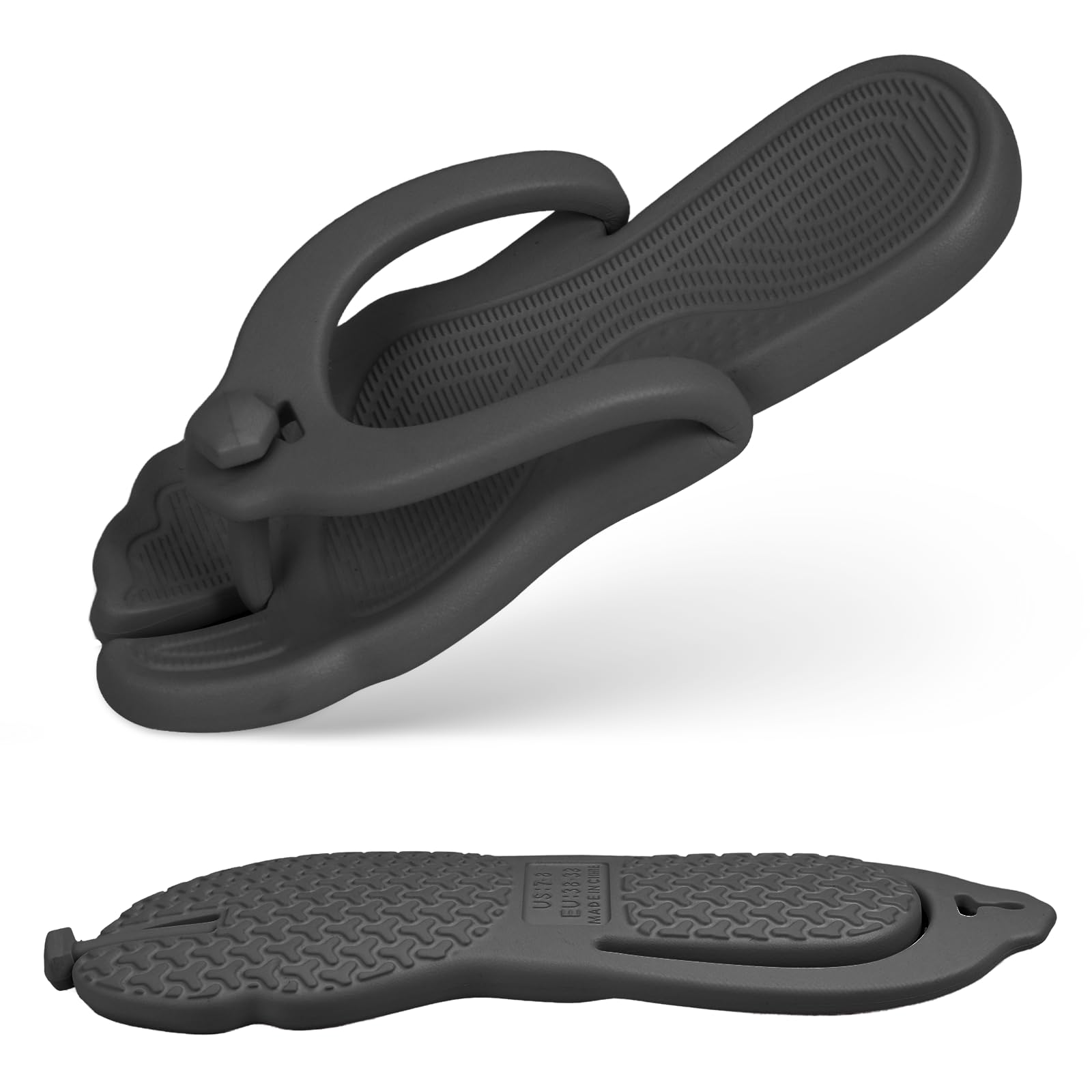 Foldable Travel Flip Flops ✈️ Lightweight Non-Slip Sandals