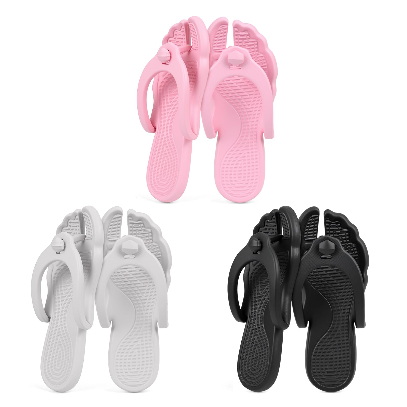 Foldable Travel Flip Flops ✈️ Lightweight Non-Slip Sandals