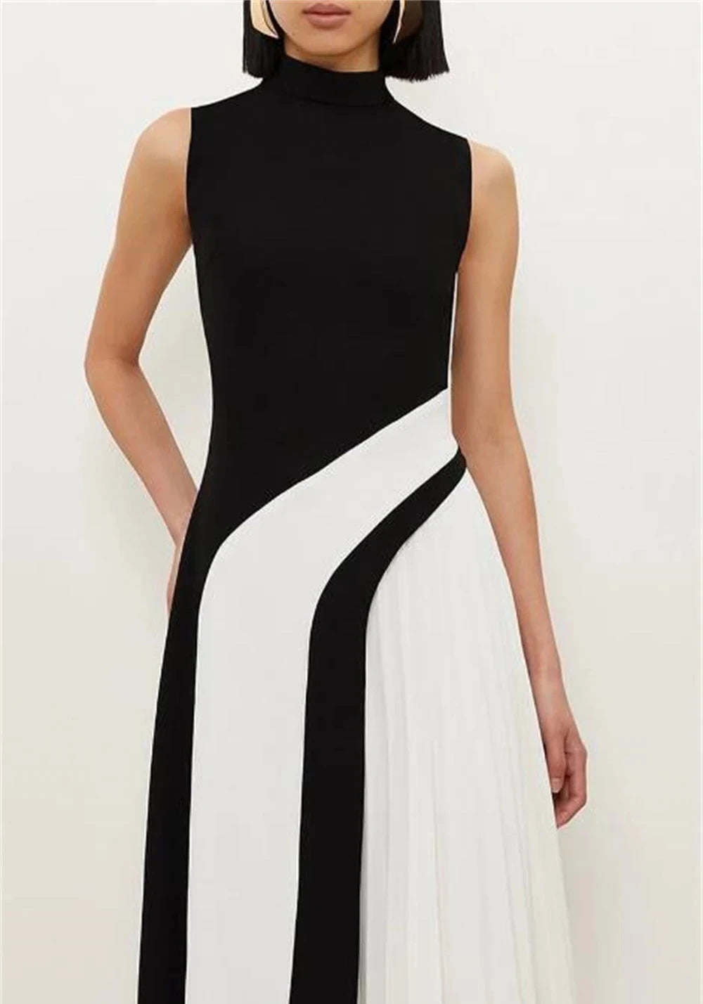 Jersey Ruched A-line Midi Dresses