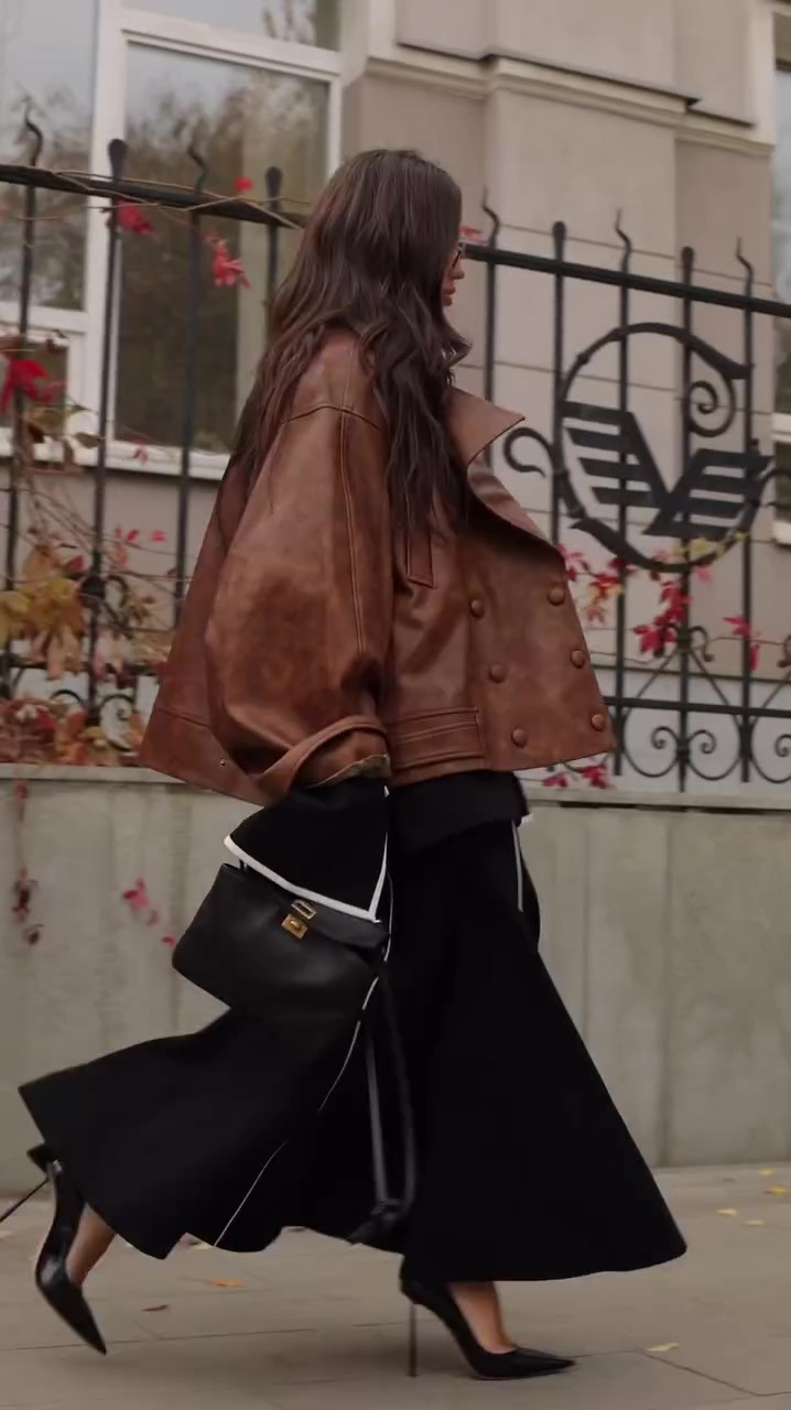 Designer premium leather jacket