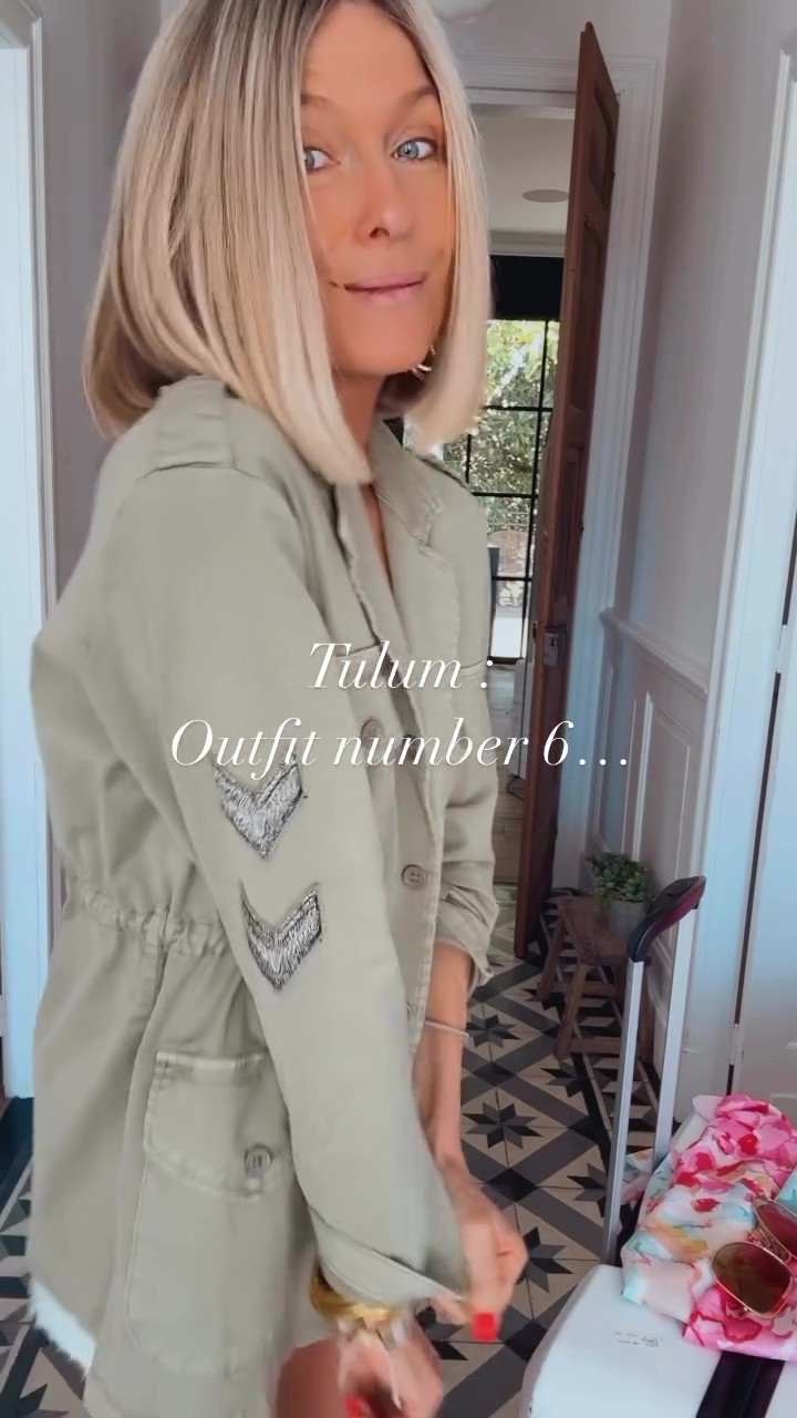 Vintage Embroidered Washed Denim Jacket