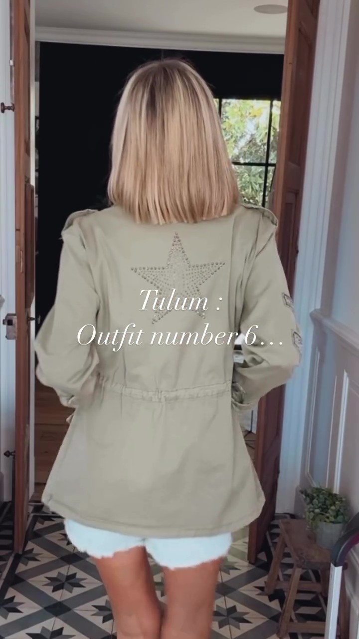 Vintage Embroidered Washed Denim Jacket