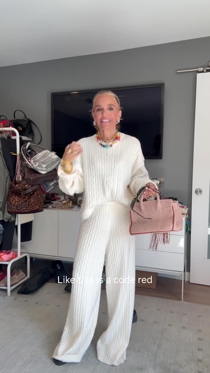 Luxe Cable Knit Matching Set