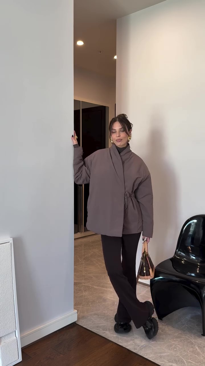 Designer chic winter coat