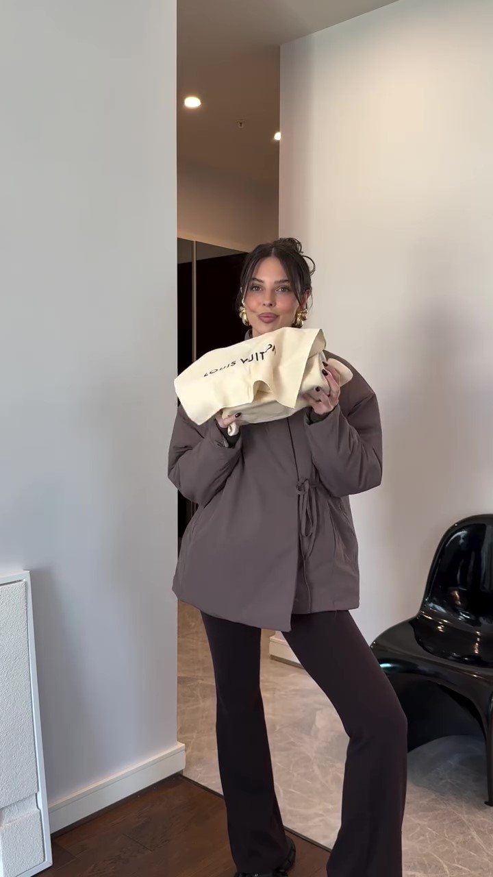 Designer chic winter coat