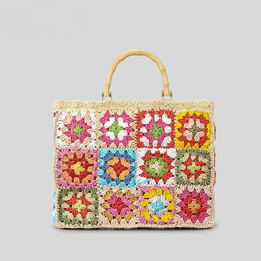 Bohemian Woven Handbag-CALLISTARI