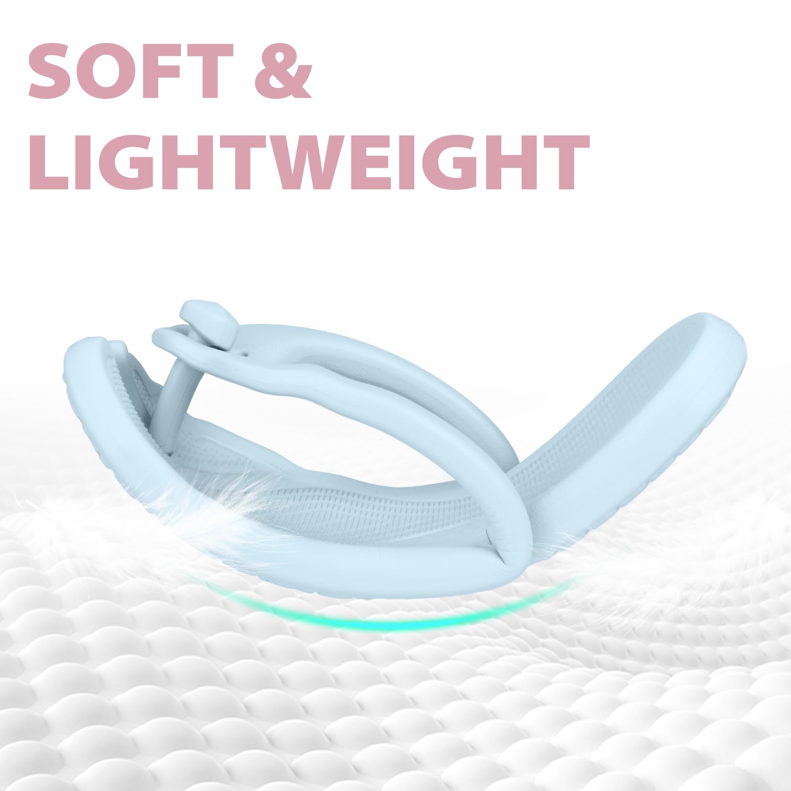 Foldable Travel Flip Flops ✈️ Lightweight Non-Slip Sandals