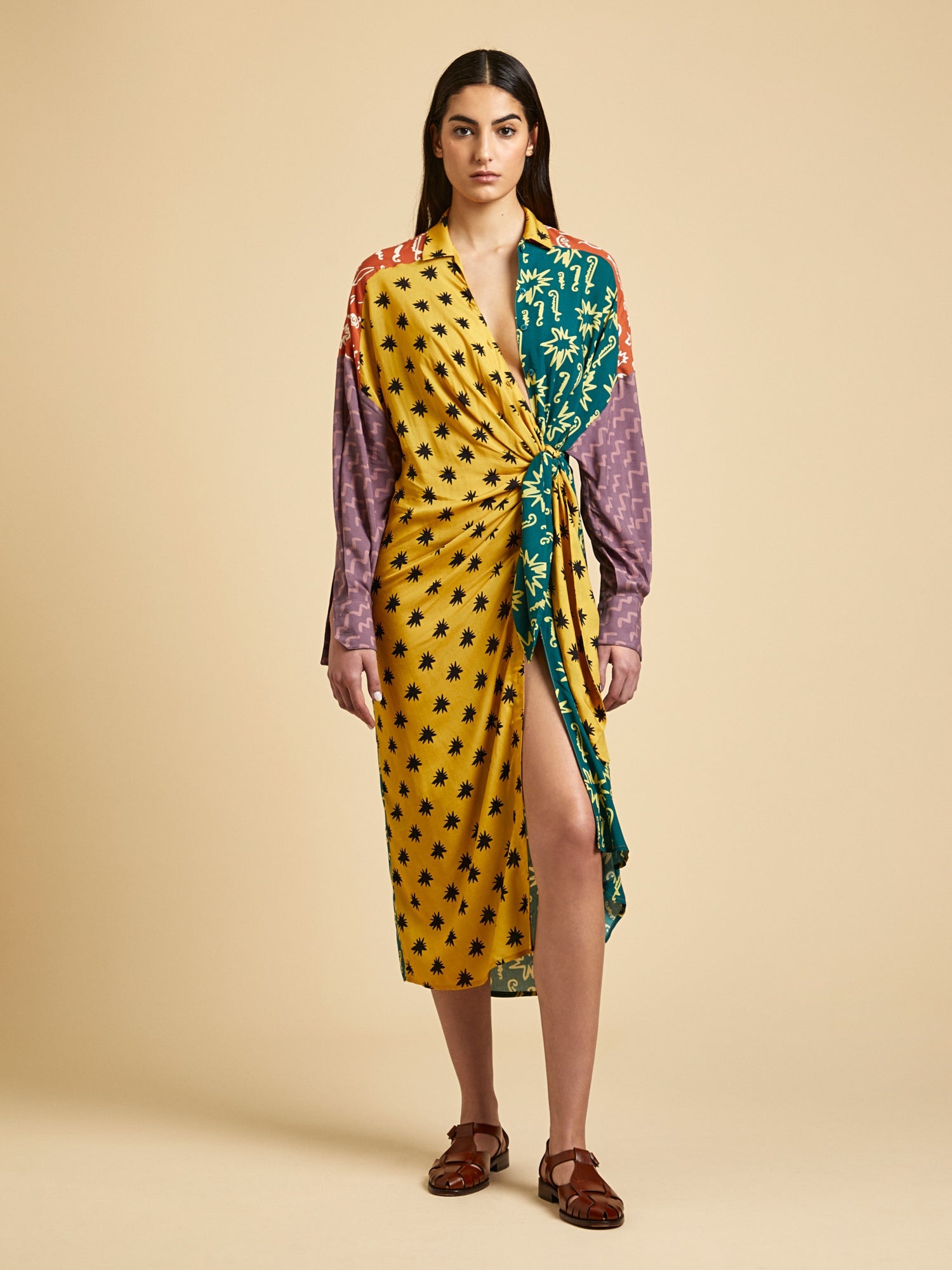 Callistari Estrellitas Shirt Dress-CALLISTARI