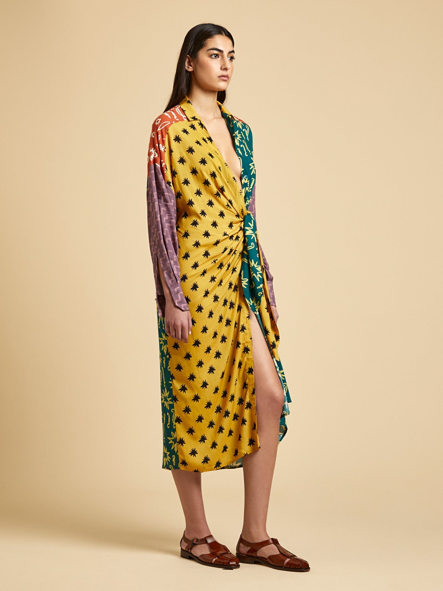 Callistari Estrellitas Shirt Dress-CALLISTARI