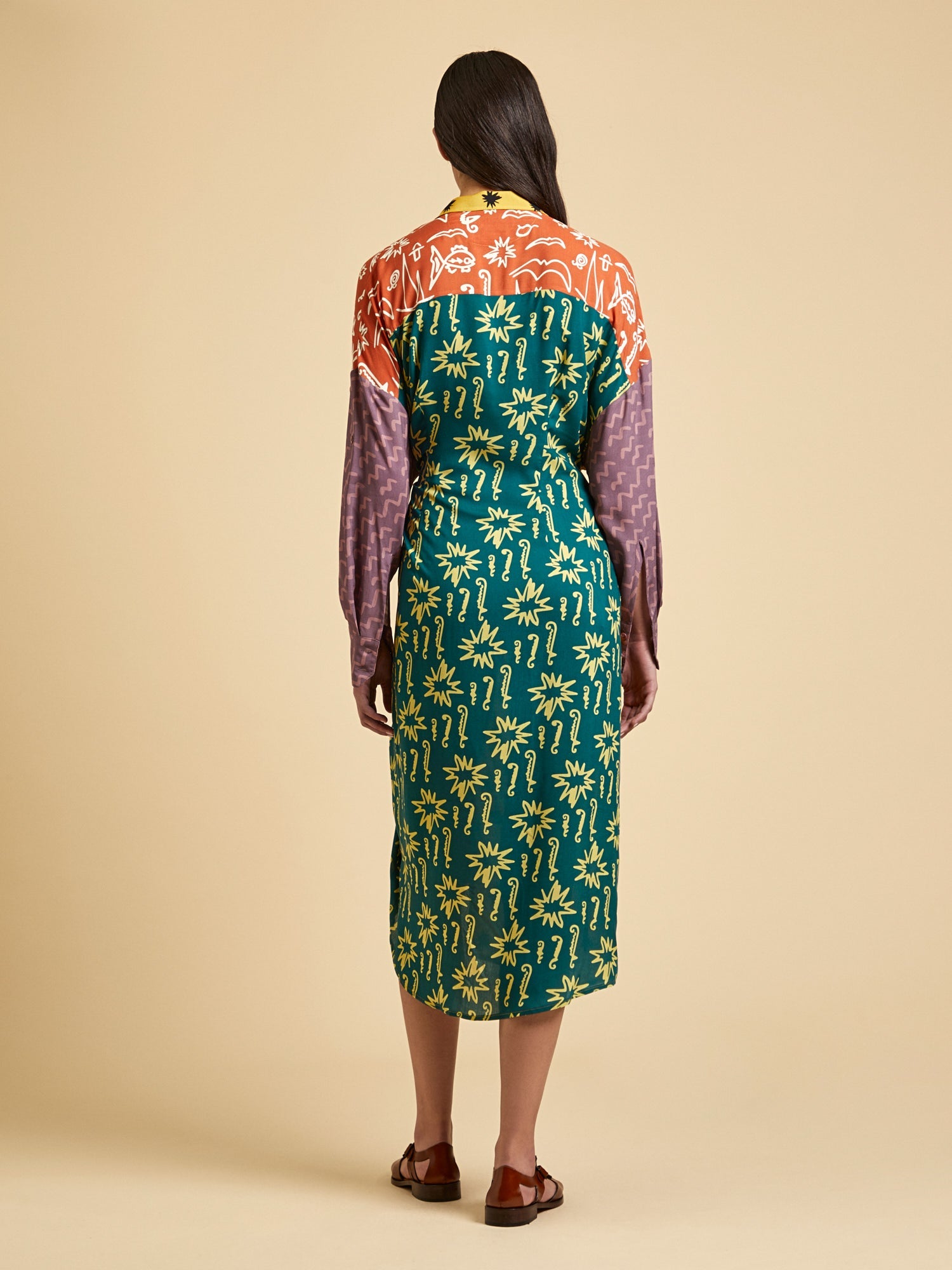 Callistari Estrellitas Shirt Dress-CALLISTARI