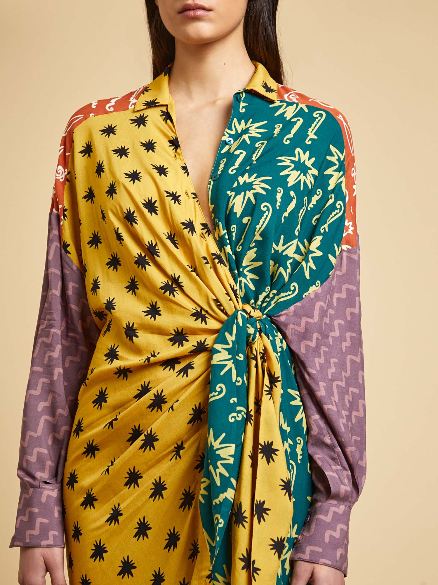 Callistari Estrellitas Shirt Dress-CALLISTARI